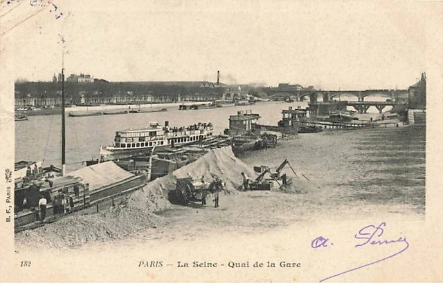 Tableau Peinture à L'huile "Paris Les Péniches" - Signé Jumeaux Jean-Pierre - Neuf