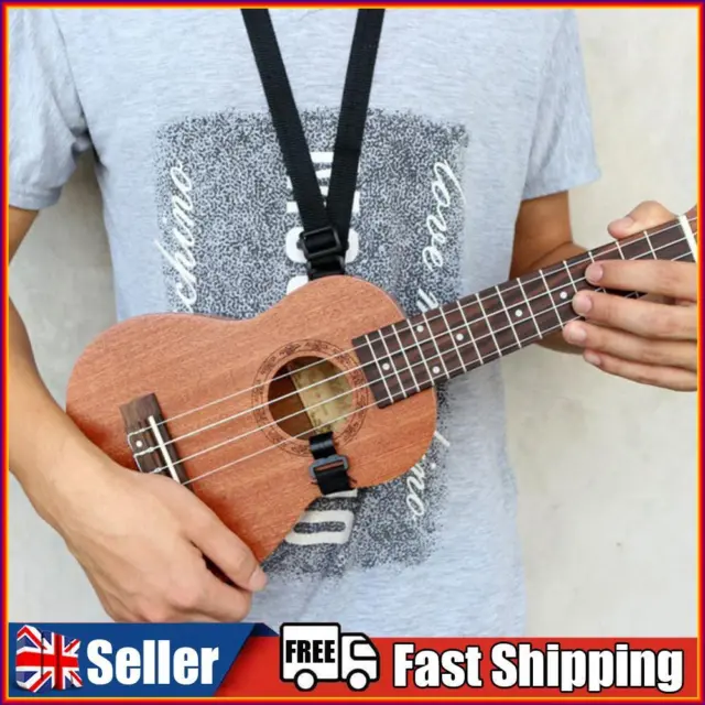 Adjustable Nylon Neck Strap Sling with Hook for Guitar Mandolin