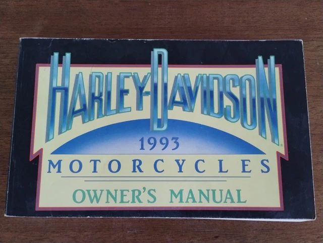 1993 Harley-Davidson Owners Manual #99466-93