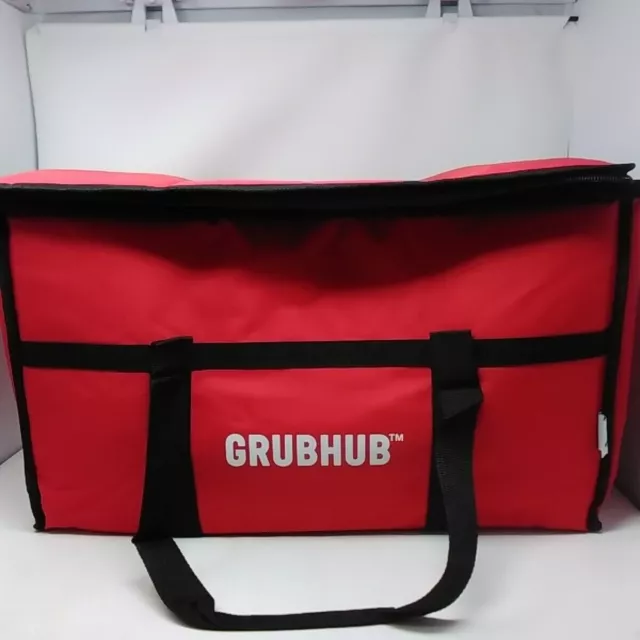 Grubhub XL 22"x13"x12" XL Insulated Food Delivery Bag