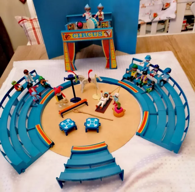 Playmobil 3510 Zirkus Manege aus der Klicky Zeit mit Zubehör