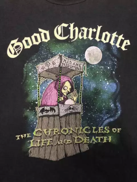 Good Charlotte Band In Concert Shirt Short Sleeve Black Unisex S-5XL NE2242