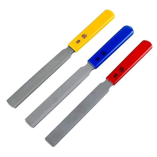 Bass File Set, Carbon Steel Guitar Fret File, Guitar Repairing and Instrume C1M7