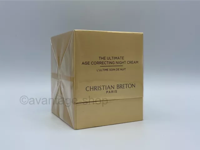 🔆CHRISTIAN BRETON The Ultimate Age Correcting Night Cream Nacht Pflege 50ml