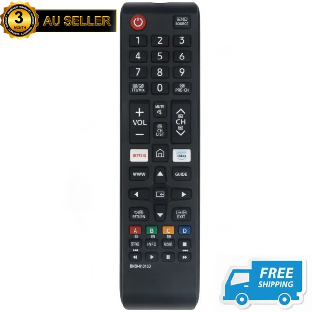 New Remote BN59-01315D for Samsung LCD TV UA43RU7100W UA50RU7100W UA55RU7100W