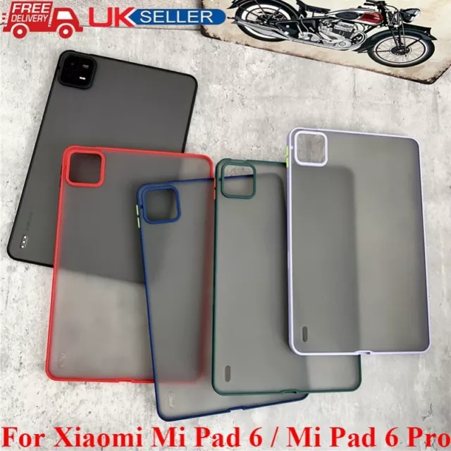 For Xiaomi Mi Pad 6 / Mi Pad 6 Pro 11" Shockproof Silicone TPU Case Back Cover