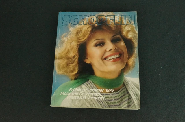 Schöpflin Katalog Frühling / Sommer 1976 - Vintage Versandhaus Katalog