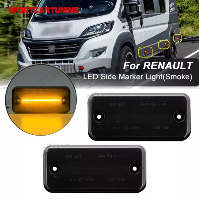 6x Für Fiat Ducato Citroen Peugeot LED Seitenmarkierungsleuchte Seitenblinker DE