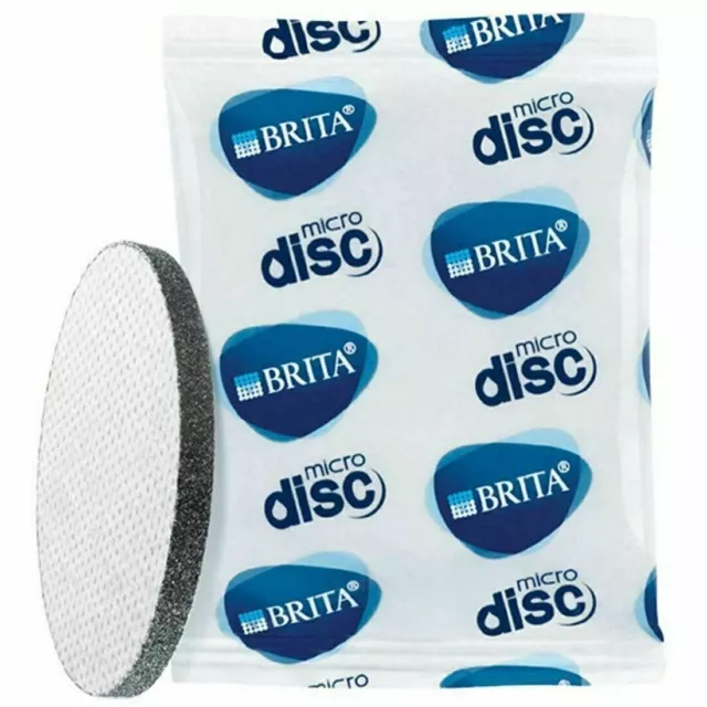 3 discos de filtro de botella de agua activa/vital de repuesto de microdisco BRITA 150 litros 2