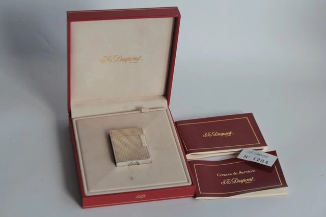 Clip à Cravate ST Dupont Authentique - Occasion, Vendu Dans Sa Boîte D'origine