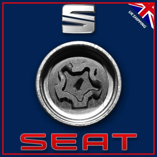 thumbnail interactive-video image 1 of 17mm Security Locking Wheel Nut Key For Vauxhall / Saab – 199 LWNK Bolt Lug – Replaces 93173882 1 of 5