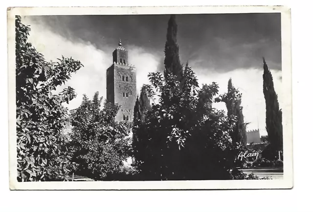 Maroc  Marrakech  La Koutoubia