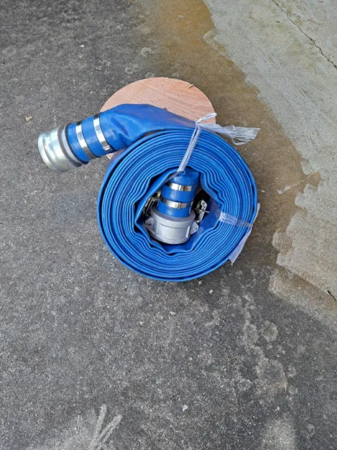 3 Inch Commercial Hose With Camlock Fittings