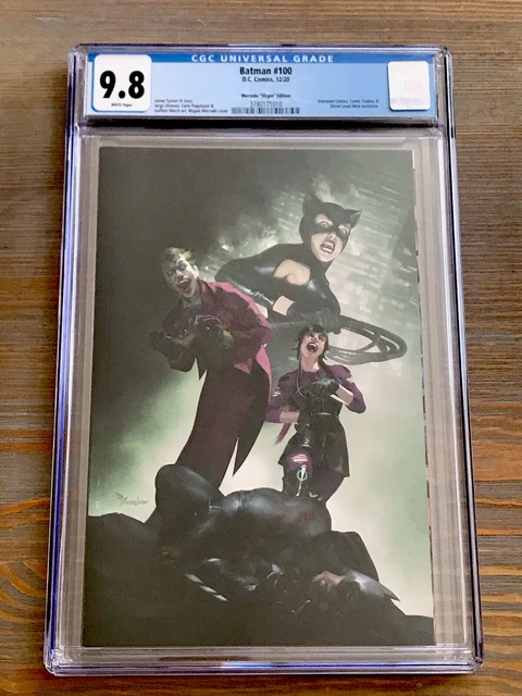 Batman #100 CGC 9.8 Miguel Mercado Virgin Variant Punchline Unknown Comics WP