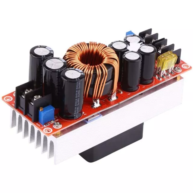 DC-DC 10-60V 1500W 30A Step Up Converter Boost CC CV Power Supply Module