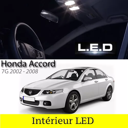 Kit ampoules à LED pour l'éclairage intérieur blanc Honda Accord 7G