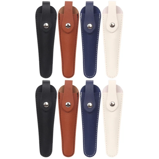 8 Stk PU-Leder Scherenscheide Scherenhülle Tasche für Scherenhülle