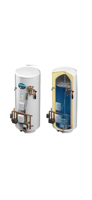 RANGE TRIBUNE XE Pre - Plumbed 250L Indirect Unvented Cylinder - 2 Zone +  Kit £1,400.00 - PicClick UK