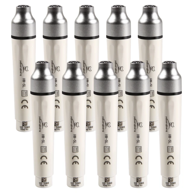 1-10 Dental LED Optic Ultrasonic Scaler Handpiece fit EMS/Woodpecker HW-5L Nz