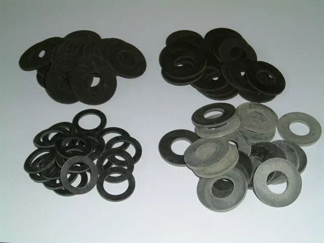M12 Rubber Washers- Choose from 18 different sizes and various quantities