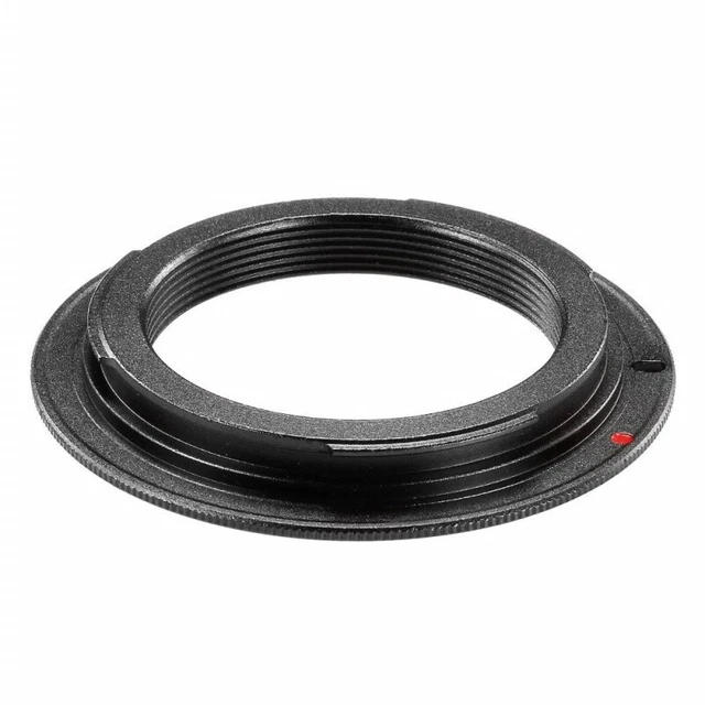 Schwarz Metall-Objektiv Montageadapter fuer M42-Objektiv an Kamera / wie 1D N5G3