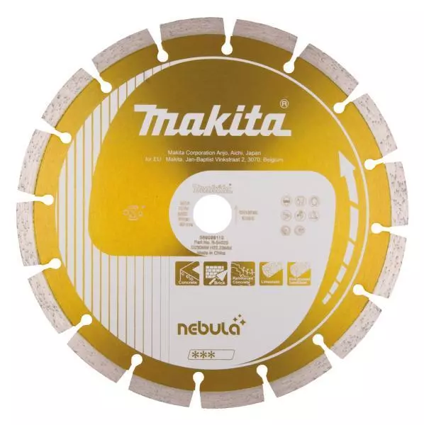 Makita B-54025 Diamanttrennscheibe Nebula 230mm Beton - Kalksandstein