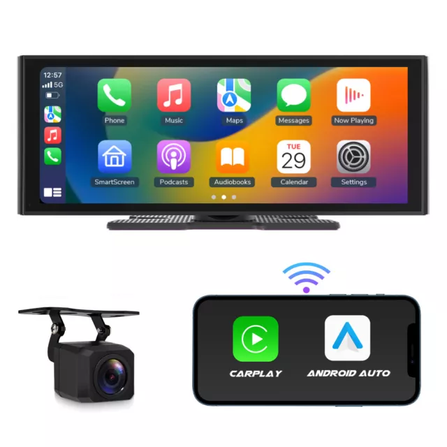 Eonon P4 9,33"IPS Tragbares drahtloses Apple CarPlay Android Auto Autoradio Navi