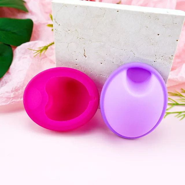 1pcs Reusable Silicone Menstrual Disc Soft Menstrual Cup Tampon Pad Alternat