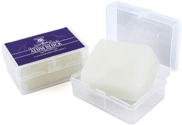 ALUM BLOCK WET Shave Block Men After Shave Blood Stopper Antiseptic ...