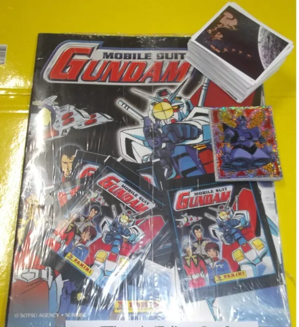 Mobil Suit Gundam  Album vuoto  + set Completo di  figurine Panini 2004