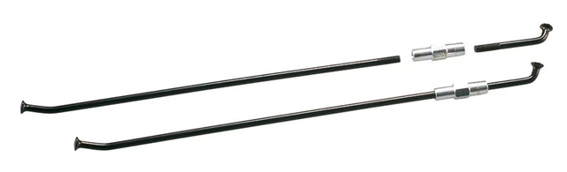 16 Raggi + Tensori  Neri LATO DISCO Posteriore Vertigo TITANIUM 250/300 R 2022