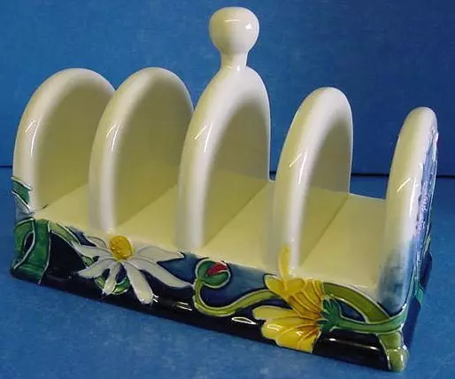 Old Tupton Ware Art Nouveau Summer Meadow Toast Rack 7418 ***Discount Seconds***