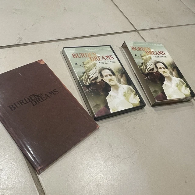 BURDEN OF DREAMS DVD 2005 Criterion Collection Special
