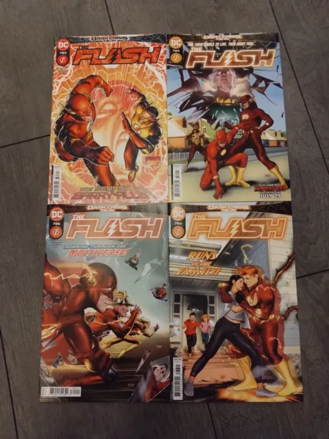 The Flash #783/784/785/786 - Dark Crisis - DC Comics - 1st Print