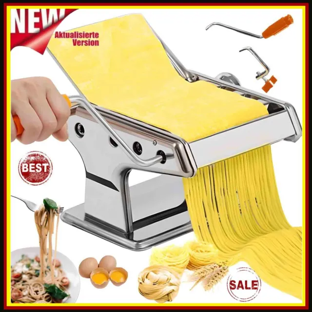 Nudelmaschine Aus Edelstahl Pastamaker 3 In 1 Pastamaschine Spaghetti Lasagne DE