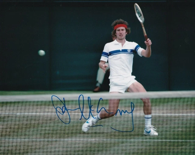 John Mcenroe Signed  Autograph 8X10 Photo Reprint