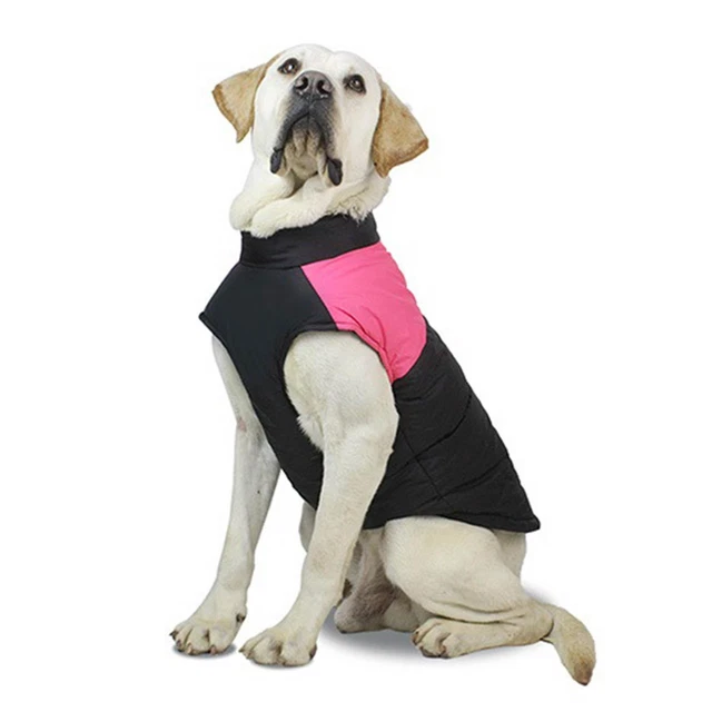 Dog Coat Vest Dog Hoodie with D Rings Dogs Warm Puppy Jacket Cold Weather Pet