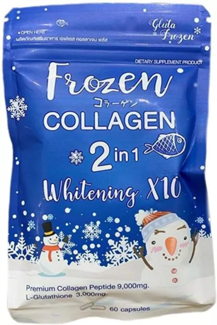 Frozen Collagen Skin Whitening Glutathione Rich Nourishing Skin Enhancer Capsule