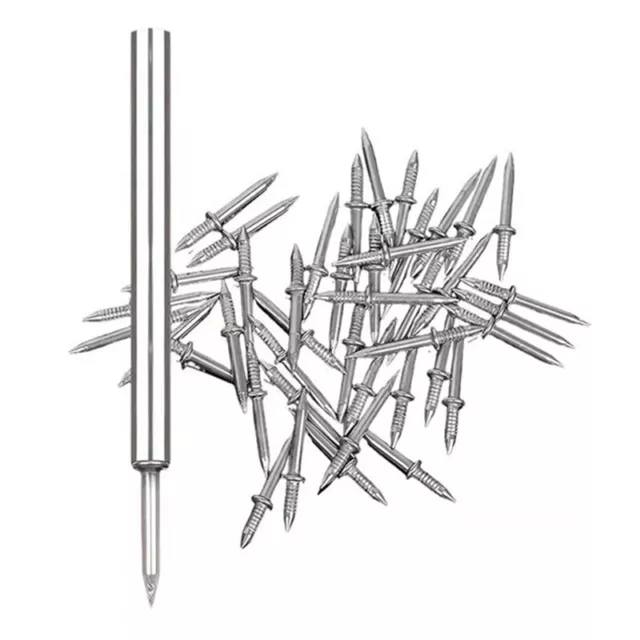 500Pcs -Head Skirting Thread Seamless Nail  Headed Nails Invisible Security4351