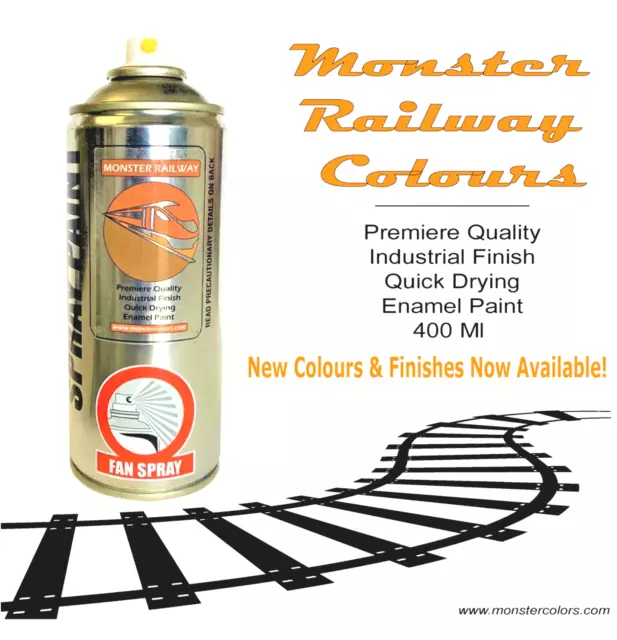 Railway Spray Paint,Train,Loco,BR,Lner,Gwr, Model Railway,Engine,Railmatch 400ml