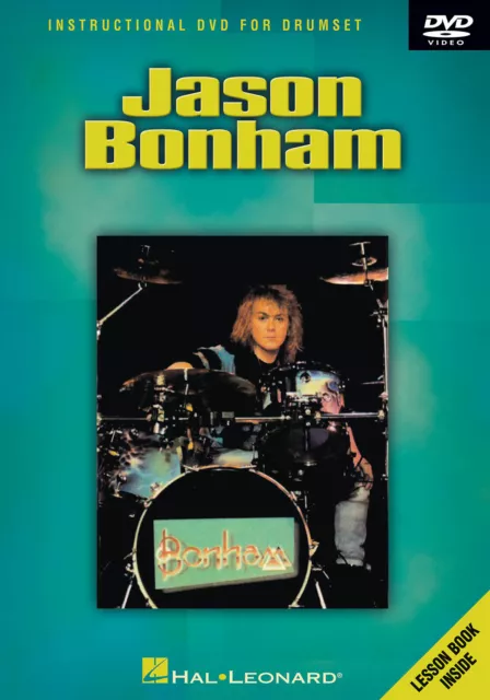 Jason Bonham Drum Lessons Learn How to Play Rock Music Hal Leonard Video DVD