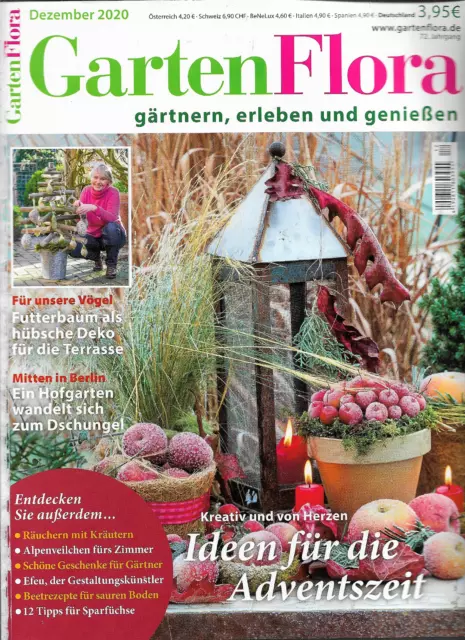 👀! Garten Flora 12/20 [ gärtnern erleben + genießen Ideen zur Adventszeit +mehr