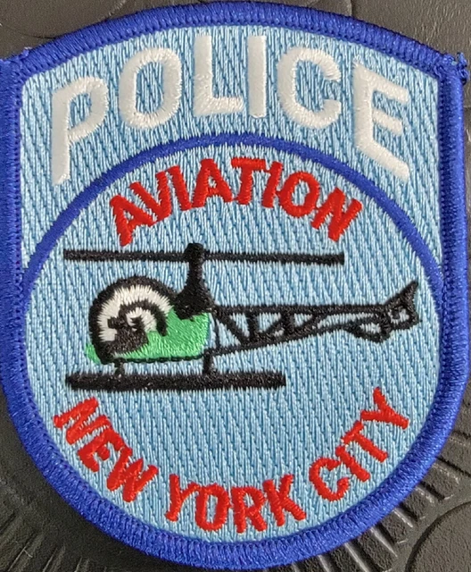 NYPD OFFICIAL NEW York City Police Department Aviation Unit Shoulder