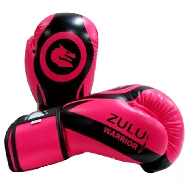 Morgan Sports V2 Zulu Warrior Fluro Pink Sparring Gloves