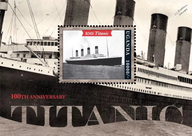 Rms Titanic White Star Line Ocean Liner Ship Stamp Ss Sheet 67 2012