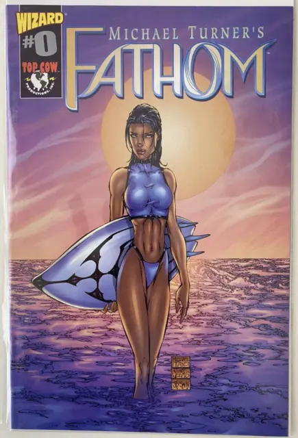 Fathom #0 1998 Wizard Edition Cover Top Cow Comics NM Series Michael Turner