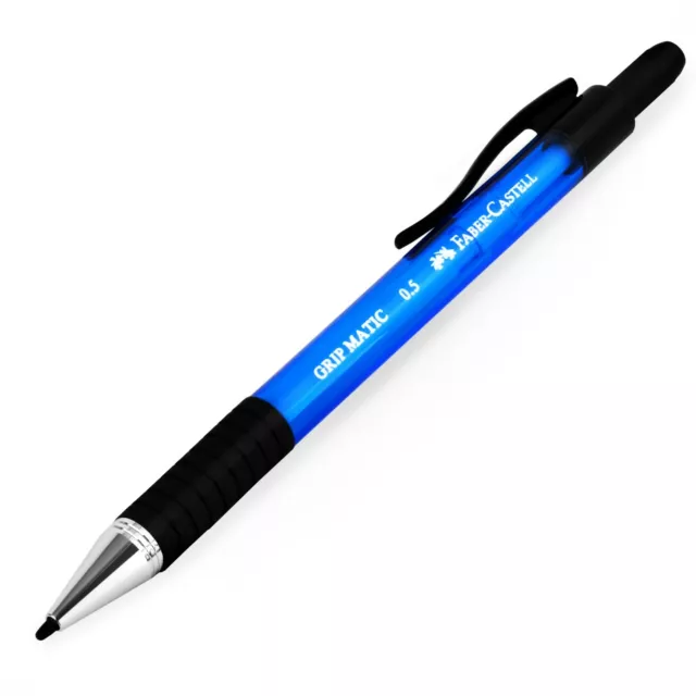 Faber-Castell Prise Matic Mécanique Crayon - 0.5mm - Bleu Baril - Simple