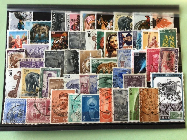 India mixed used stamps   Ref A4708