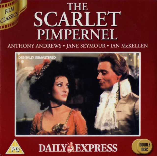 THE SCARLET PIMPERNEL - Anthony Andrews*Jane Seymour*Ian McKellen  :  PROMO DVD