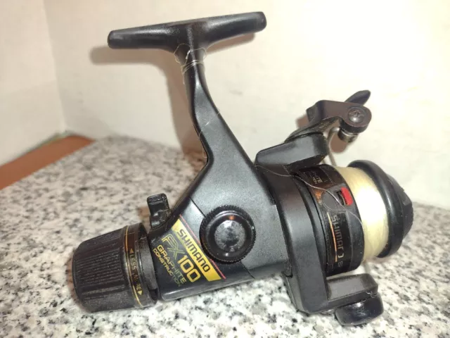 SHIMANO FX100 GRAPHITE Spinning Reel w/ RK-1 Spool Used $7.10